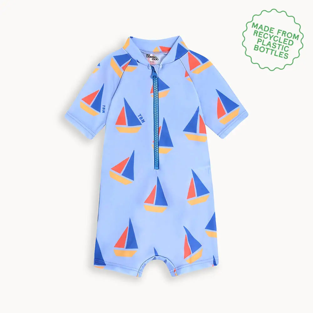 Riki Rash Swimsuit - Sailboat