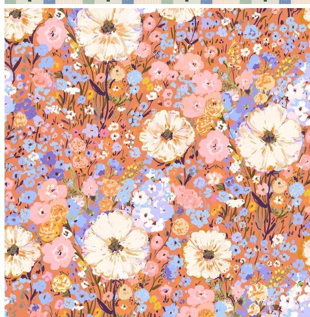 Mabel Romper - Pumpkin Bouquet