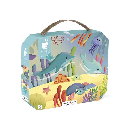 36 Pc Puzzle - Sea Animals Frieze