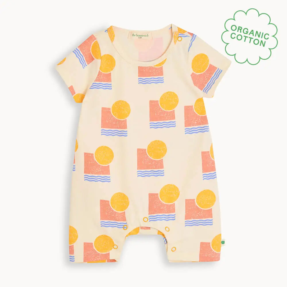 Skiff Shorty Playsuit - Sunset