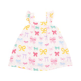 Muslin Sundress - Colorful Bows