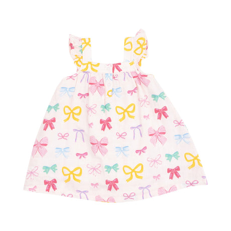Muslin Sundress - Colorful Bows
