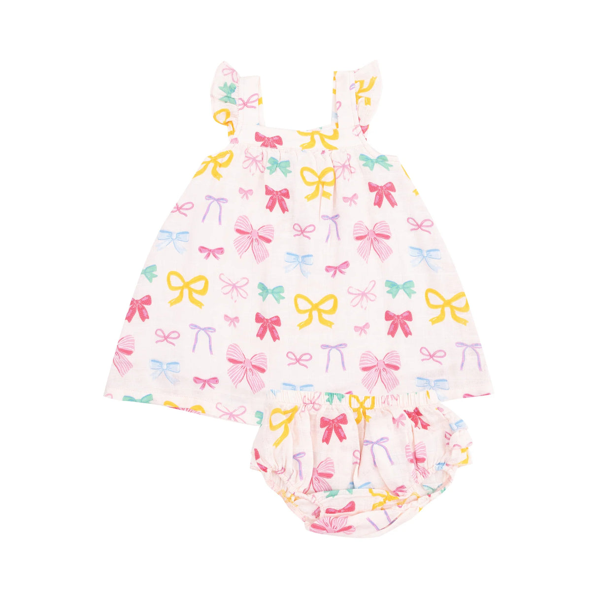 Muslin Sundress - Colorful Bows