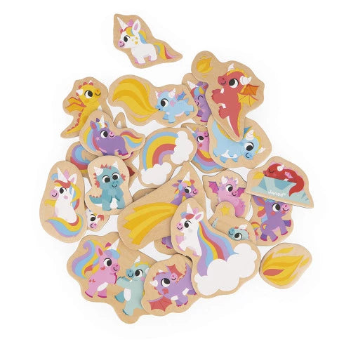Unicorn & Dragon Magnets