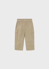 Pull On Cargo Pants - Toffee
