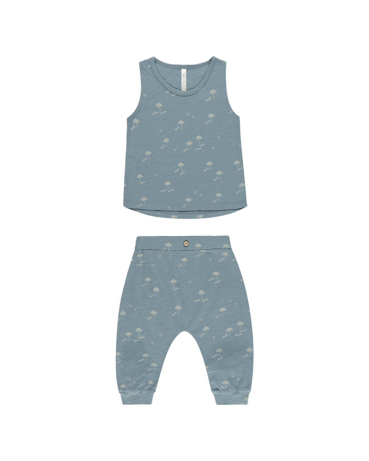 Rylee + Cru Tank + Slouch Pant Set - Beach