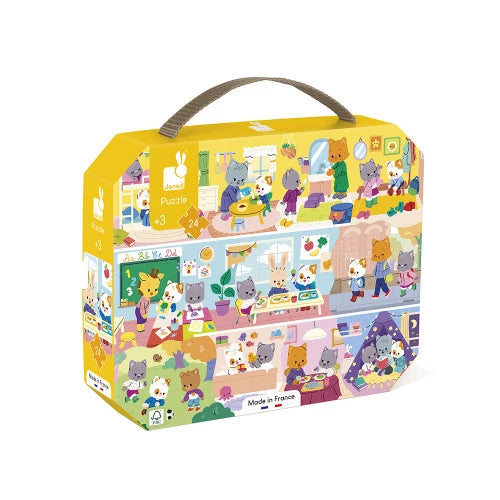 24-Piece Puzzle - Daily Routines