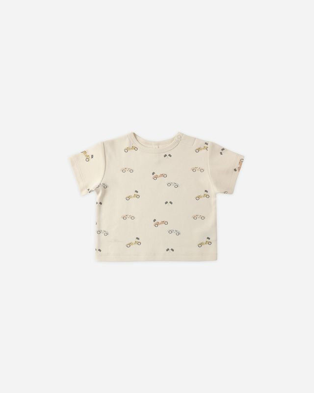 Quincy Mae Boxy Tee - Race Car
