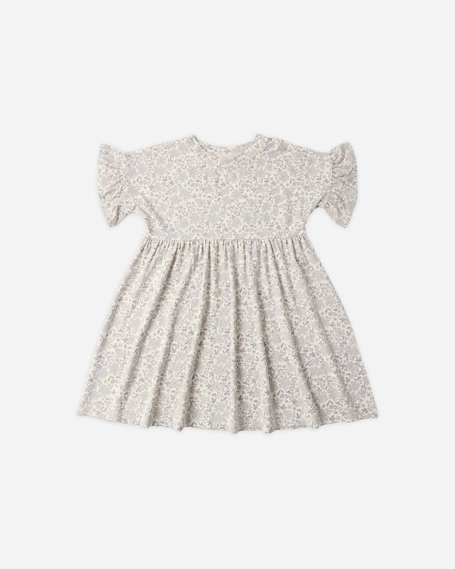 Rylee + Cru Babydoll Dress - Blue Meadow