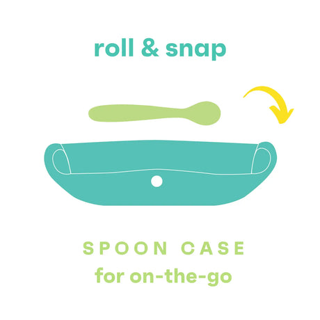 Roll & Snap Bib - Grape