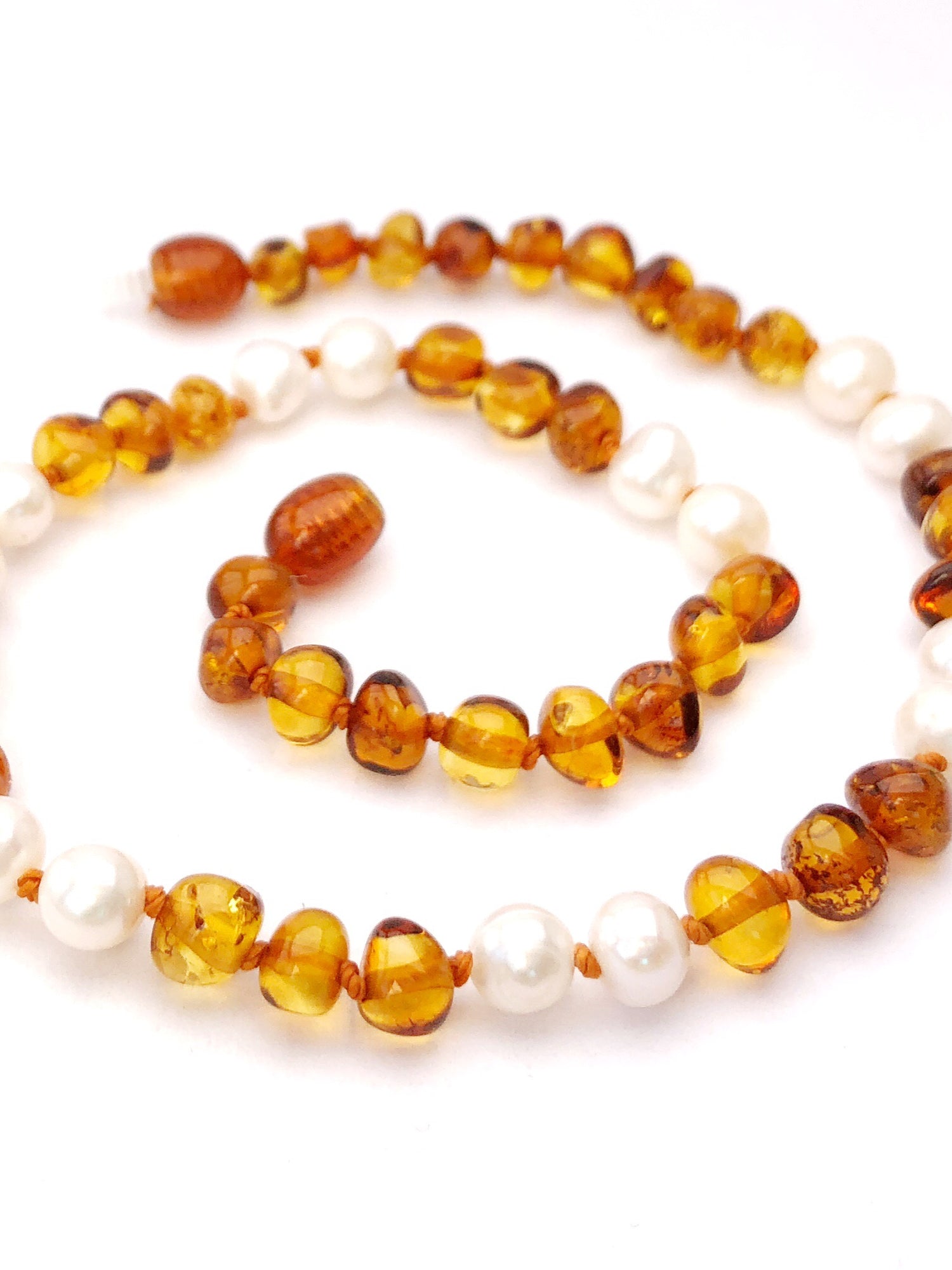 Genuine Baltic Amber/Gemstone Necklace FINAL SALE