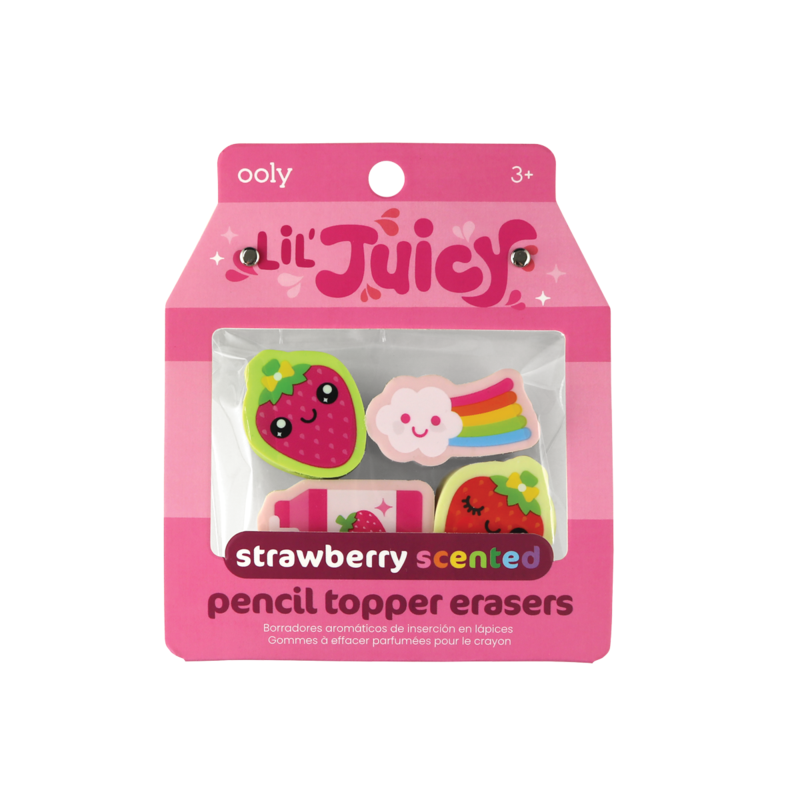 Cuddle Doodlers Fruity Scented Erasable Color Pencils from OOLY