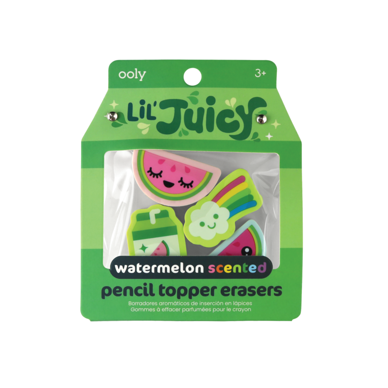 Lil’ Juicy Scented Topper Erasers