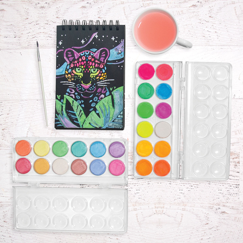 Chroma Blends Neon Watercolor Paints