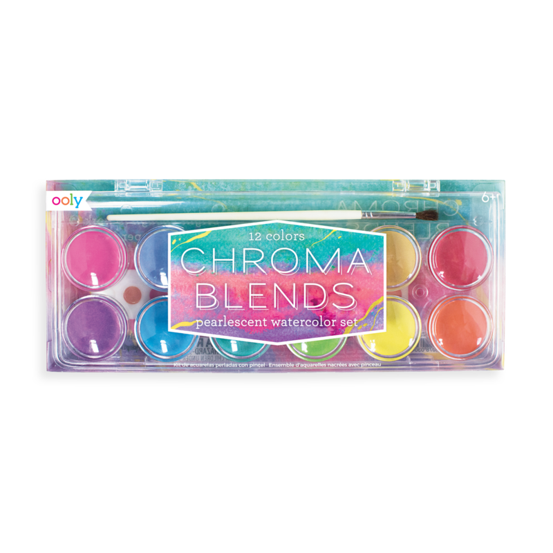Chroma Blends Pearlescent Watercolor Paints