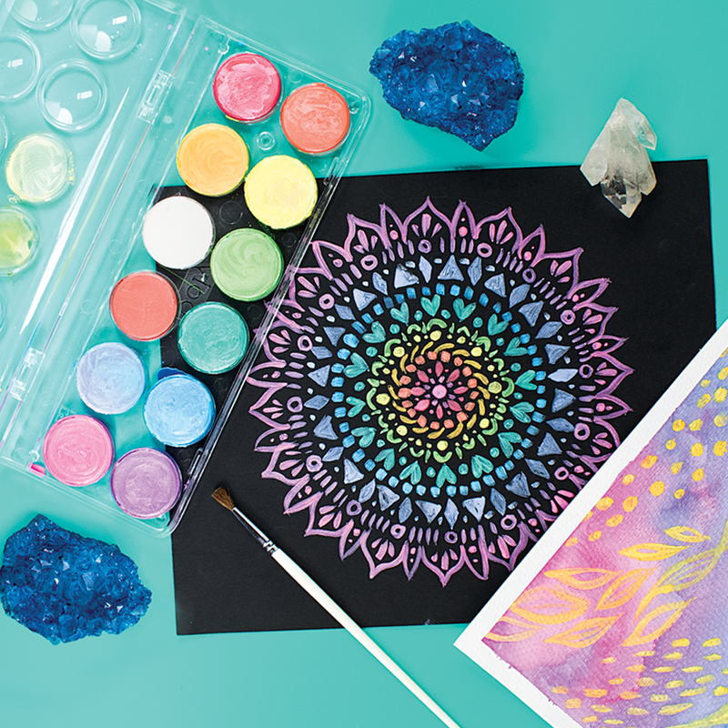 Chroma Blends Pearlescent Watercolor Paints