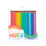 Pastel Hues Colored Pencils - 24