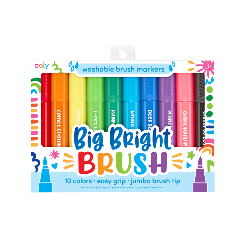 Big Bright Brush Markers