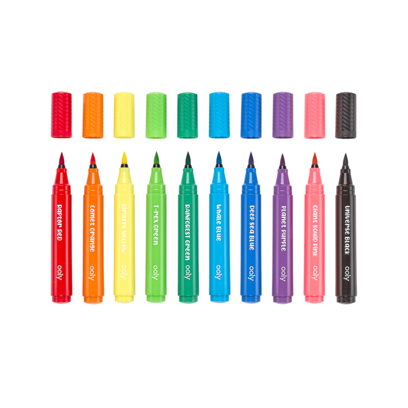 Big Bright Brush Markers
