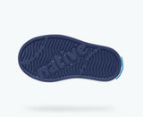 kids navy blue breathable foam rubber shoes