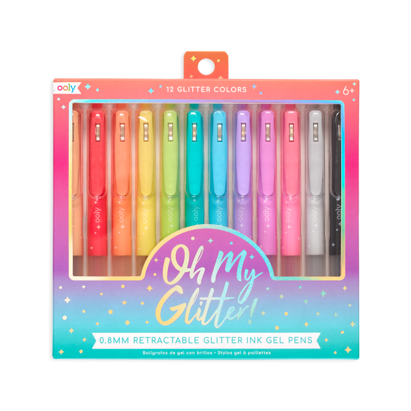 Oh My Glitter! Gel Pens - 12