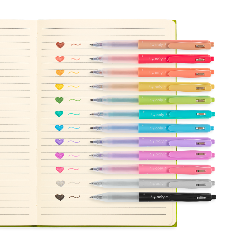 Oh My Glitter! Gel Pens - 12