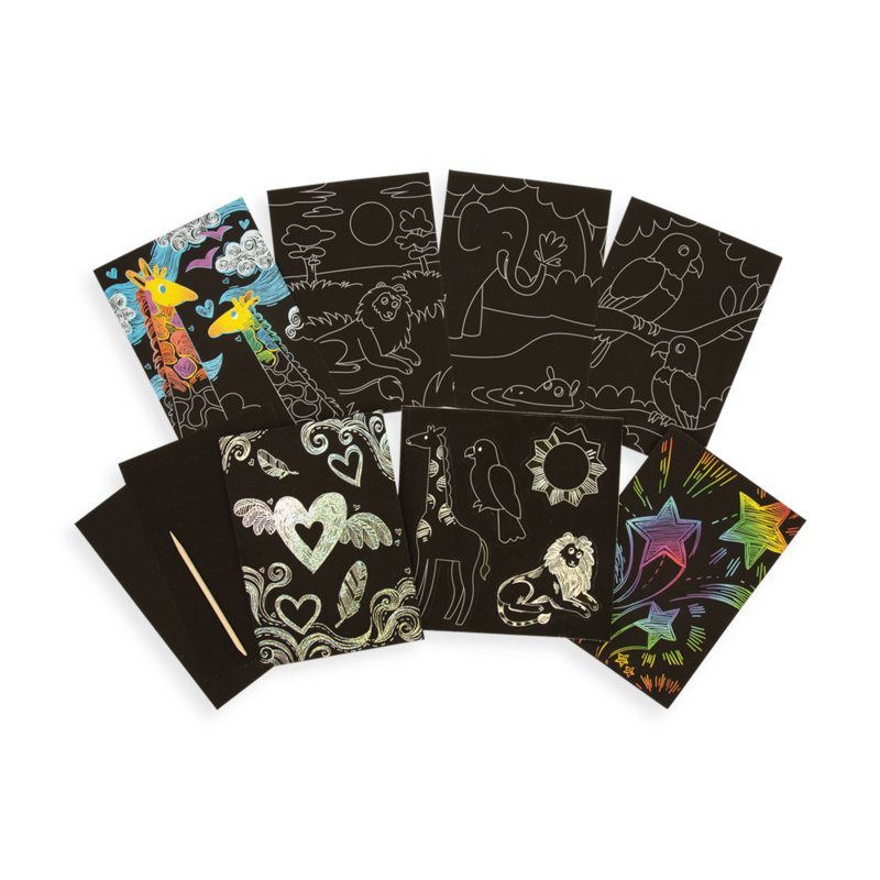 Scratch & Scribble Art Kit