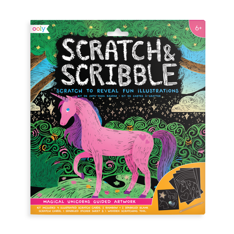 Scratch & Scribble Art Kit