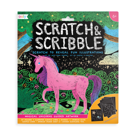 Scratch & Scribble Art Kit