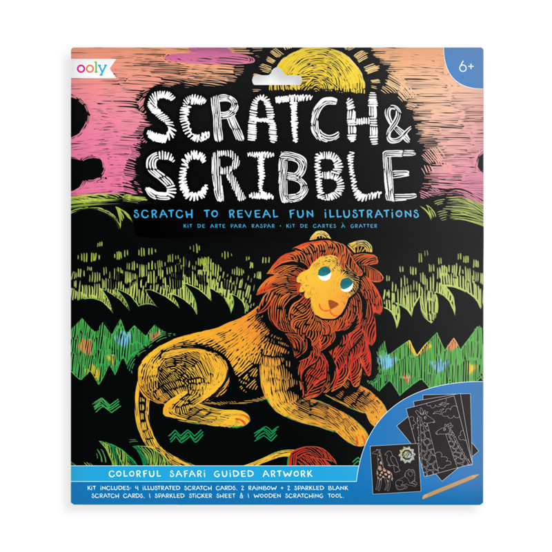 Scratch & Scribble Art Kit