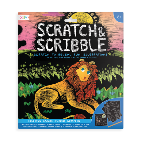 Scratch & Scribble Art Kit