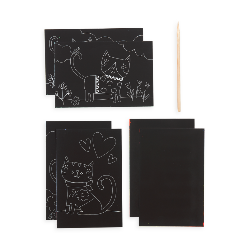 Mini Scratch & Scribble Art Kit