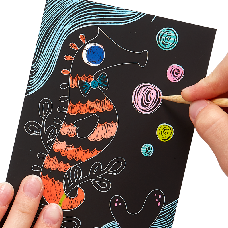 Mini Scratch & Scribble Art Kit