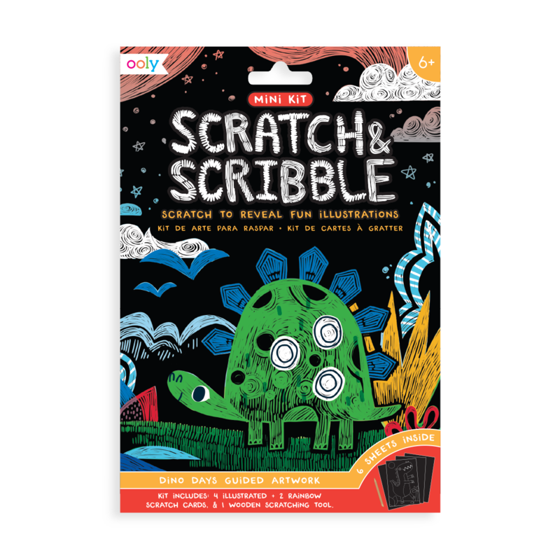 Mini Scratch & Scribble Art Kit