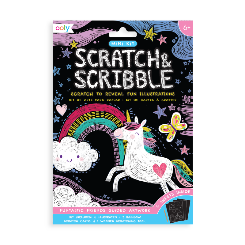 Mini Scratch & Scribble Art Kit