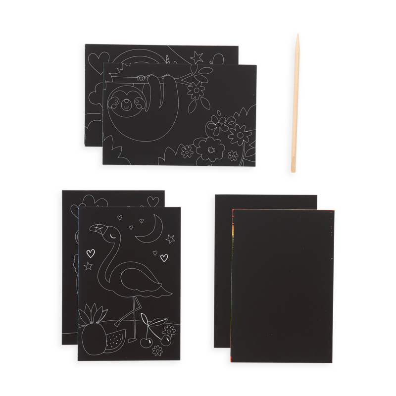 Mini Scratch & Scribble Art Kit