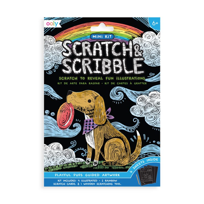 Mini Scratch & Scribble Art Kit