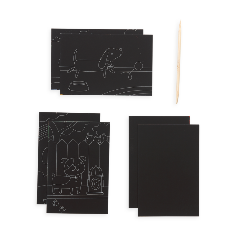Mini Scratch & Scribble Art Kit