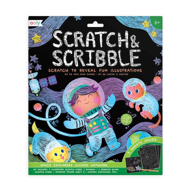 Scratch & Scribble Art Kit