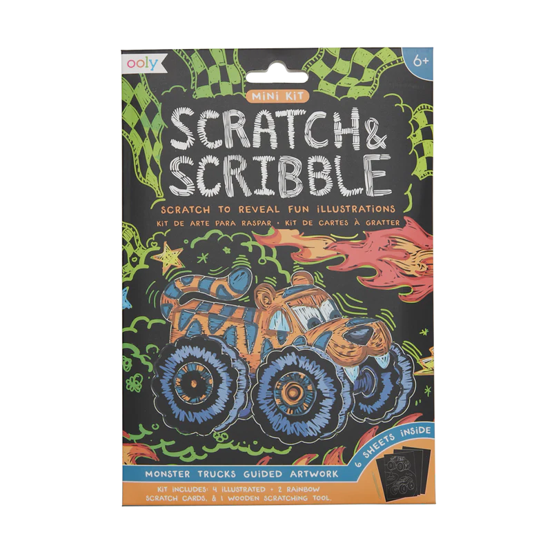 Mini Scratch & Scribble Art Kit