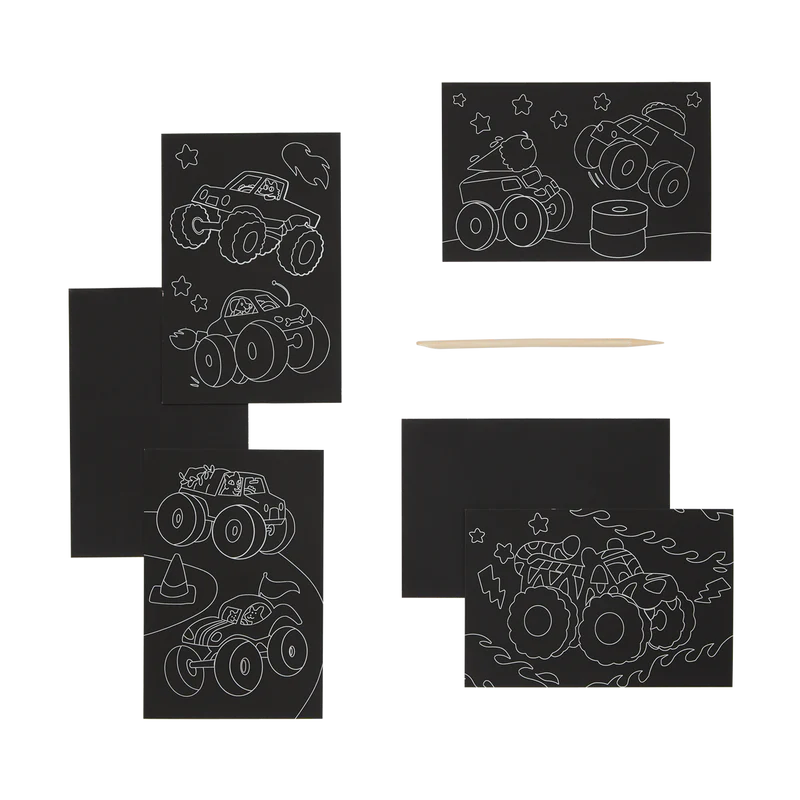 Mini Scratch & Scribble Art Kit