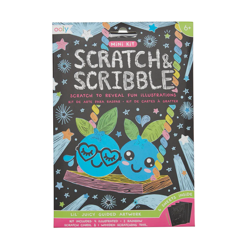 Mini Scratch & Scribble Art Kit