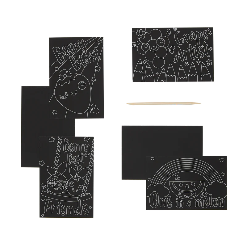 Mini Scratch & Scribble Art Kit