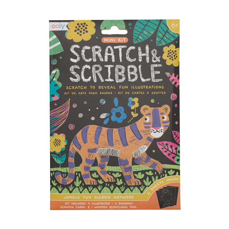 Mini Scratch & Scribble Art Kit