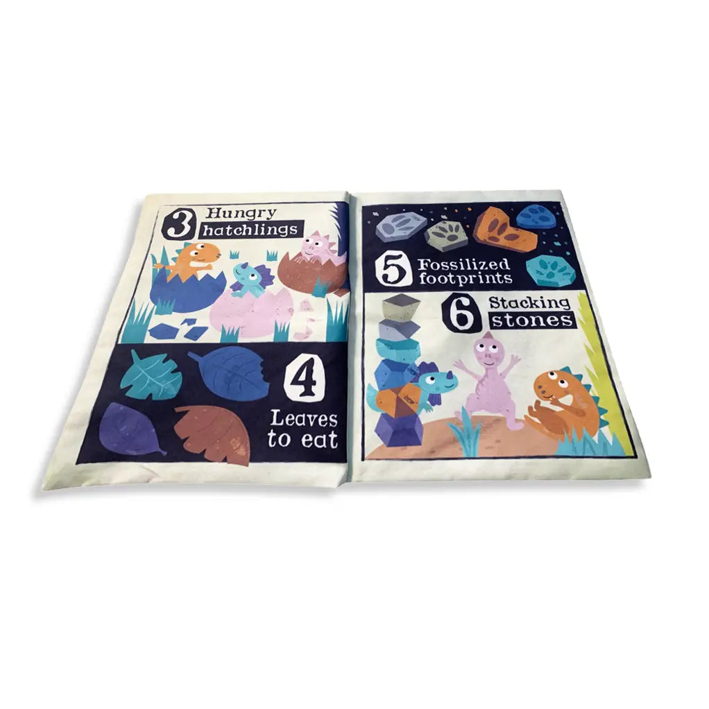 Nursery Times Crinkly Newspaper - Dinosaur Count