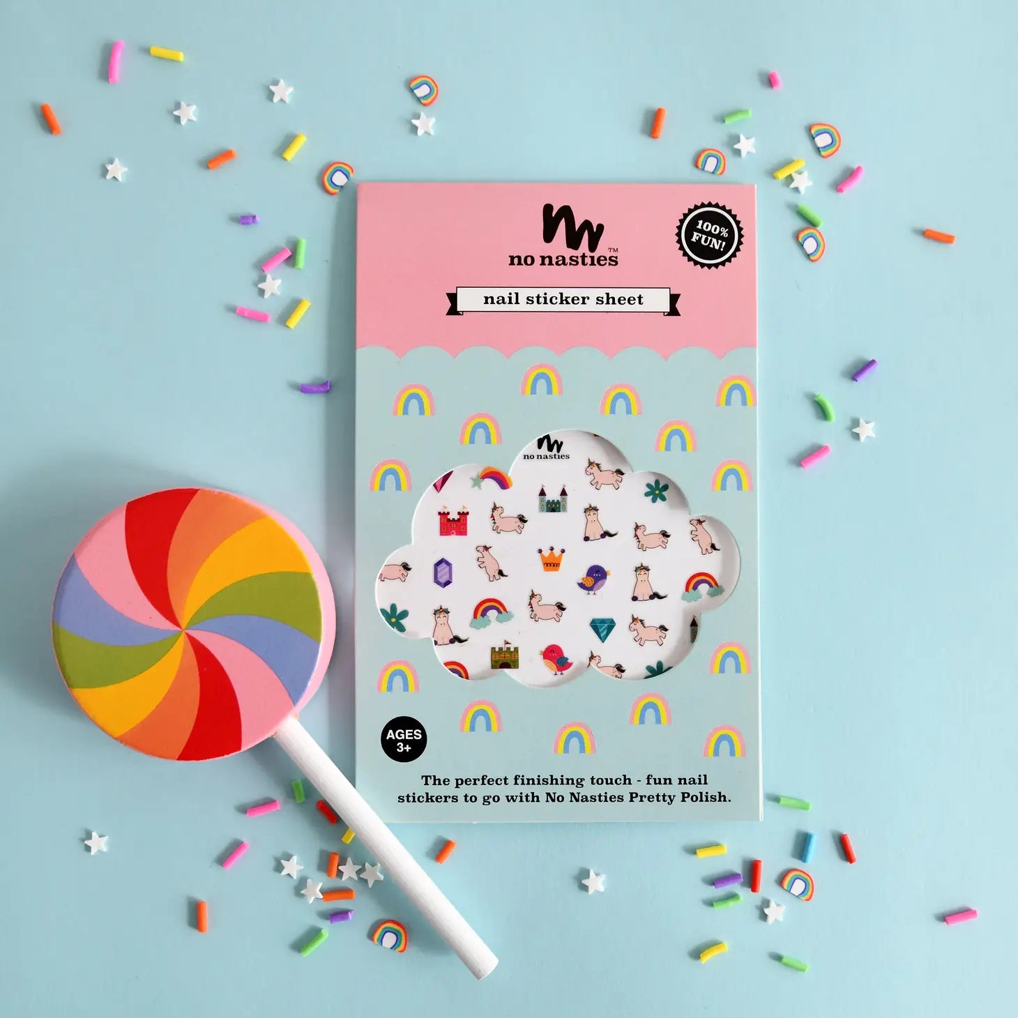 No Nasties Nail Stickers