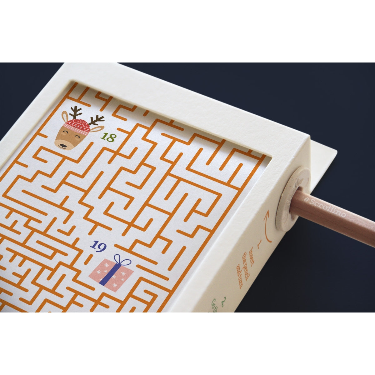 Scrollino Christmas Advent Roll FINAL SALE