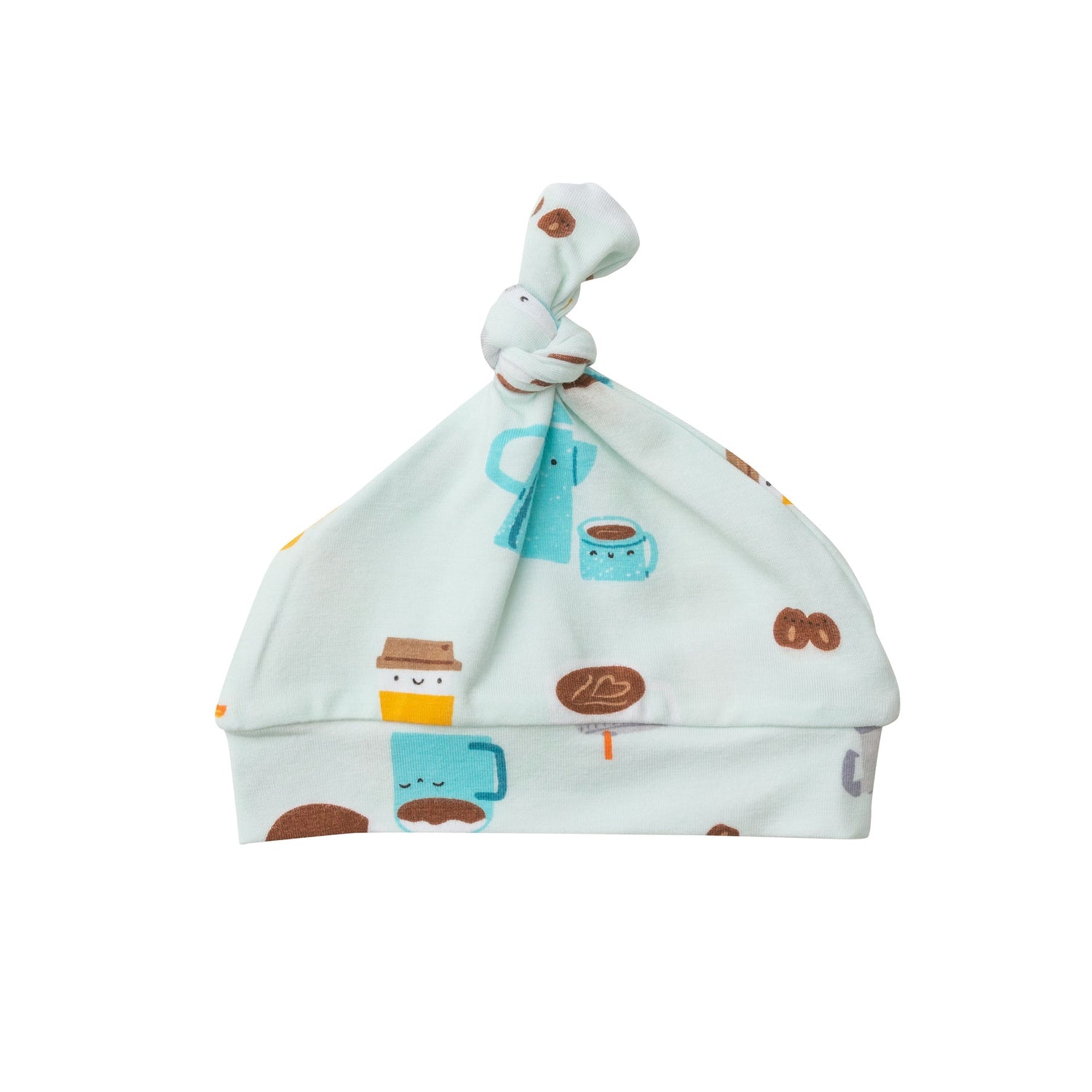 Knotted Hat - Coffee FINAL SALE