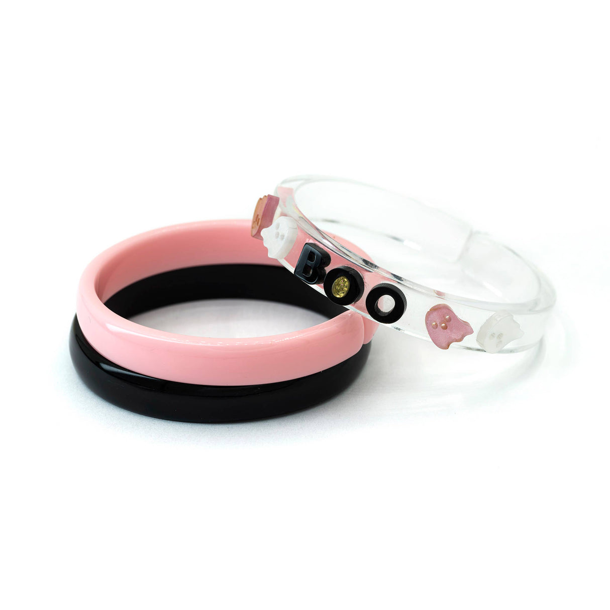 Acrylic Bangles - Ghost Boo FINAL SALE