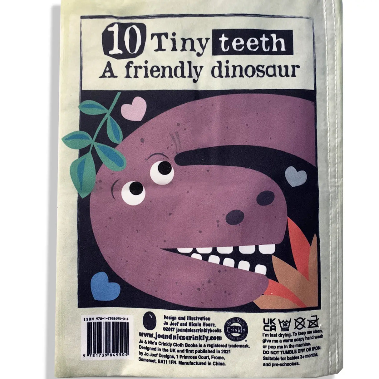 Nursery Times Crinkly Newspaper - Dinosaur Count